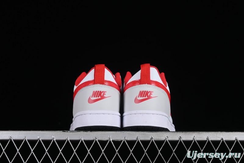 Nike Court Borough Low 2 Casual Campus Sneakers with Retro Basketball Design - FZ5525-161
