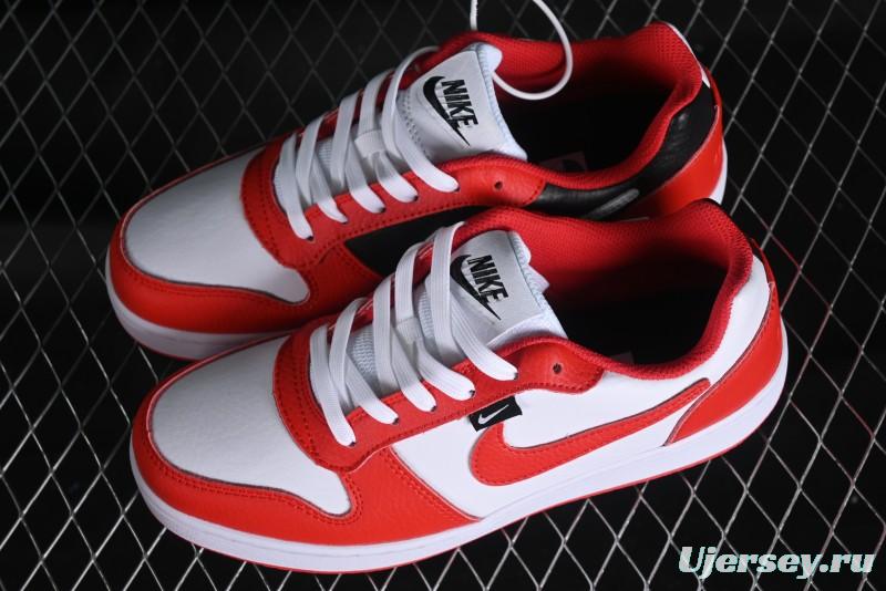 Nike Ebernon Low Premium Black White Low-Top Versatile Breathable Casual Sneakers - AQ1774-101