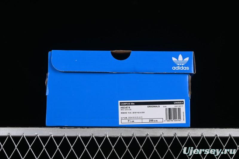 Adidas Originals Campus 00s H03474 College Series Retro Casual Sneakers - X.C3