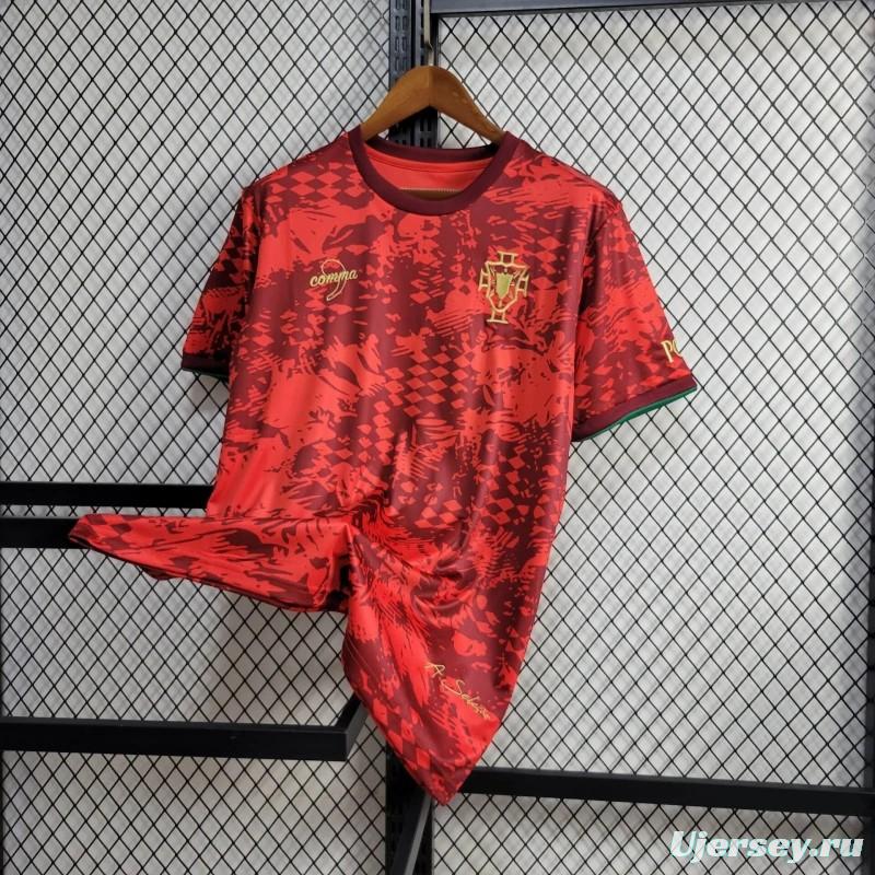 2024 Portugal Comma Red Special Jersey