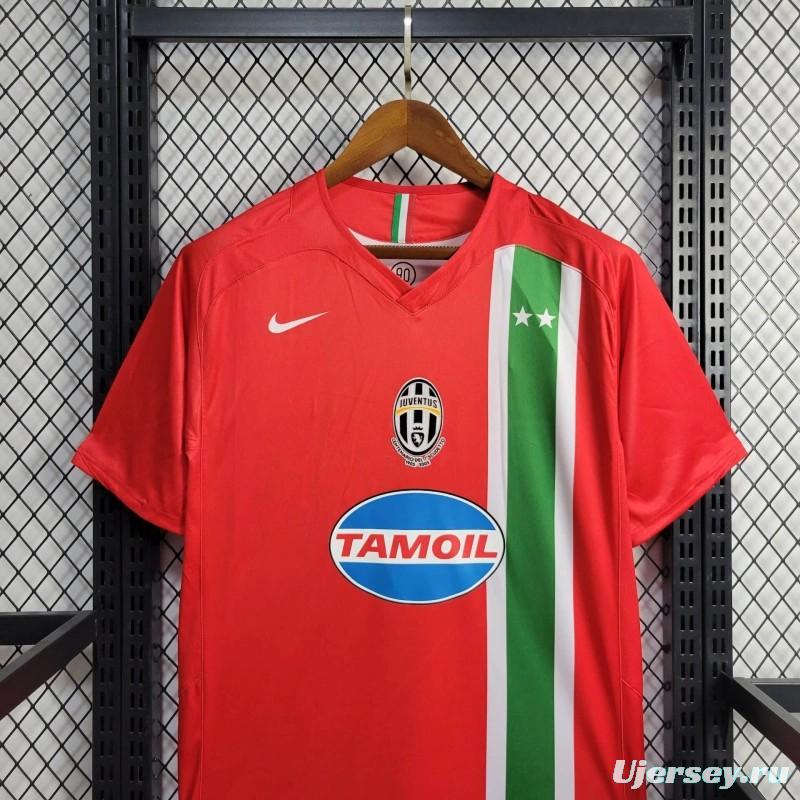 Retro 05/06 Juventus Away Red Jersey