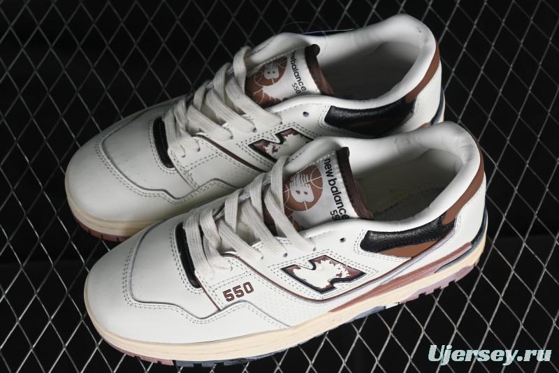 New Balance BB550 Series Leather Unisex Casual Running Shoes - BB550VGC