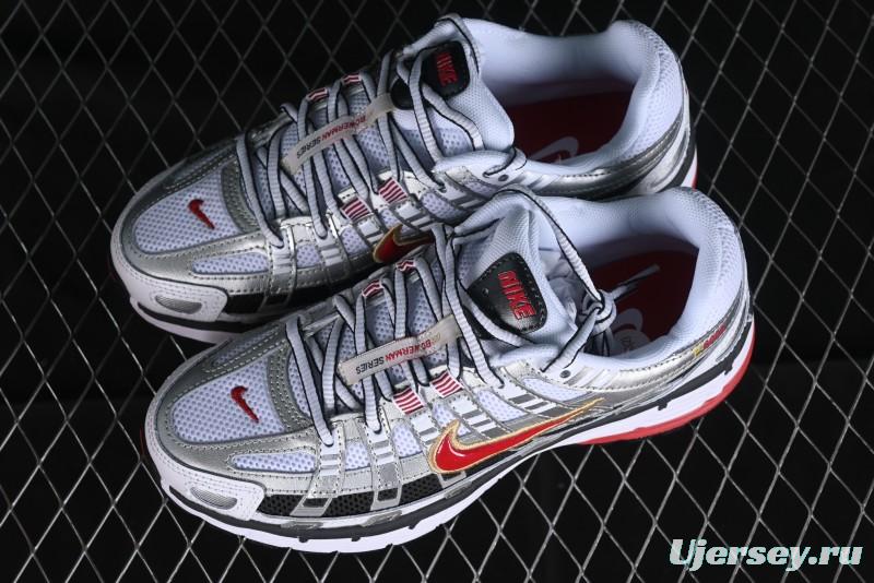 Nike P-6000 Retro Casual Sneakers Dad Shoes with Layered Design - BV1021-101