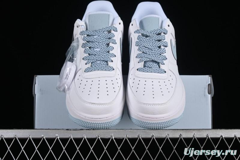 Nike Nocta x Nike Air Force 1 '07 Low "Certified Lover Boy" Ice Blue Classic Low-Top Casual Sneakers - LO1718-061