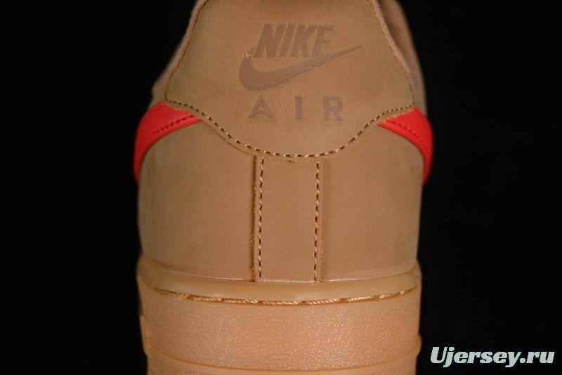 Nike Air Force 1 '07 Low Wheat Color Low-Top Sneakers - FZ7372-300