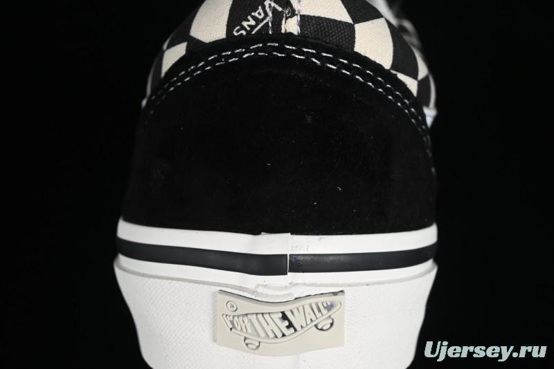 Vans Old Skool Reissue 136 High-End Series Canvas Sneakers with Toe Cap Design - VN000MT6BPQ