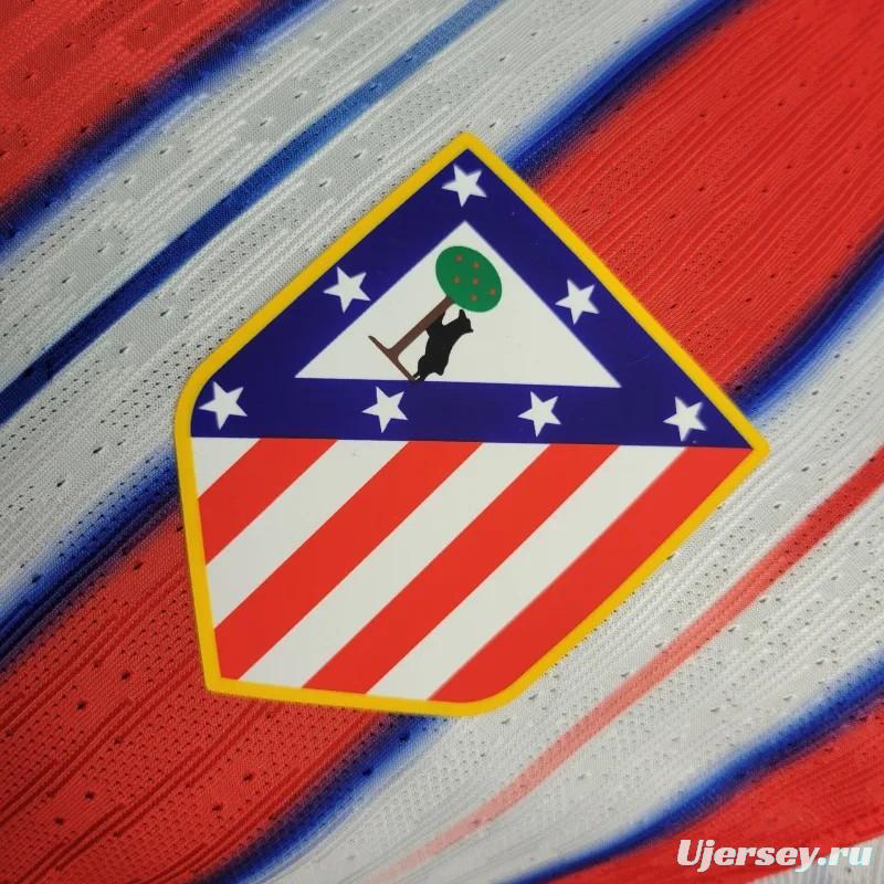 Player Version 24/25 Atletico Madrid Home Jersey