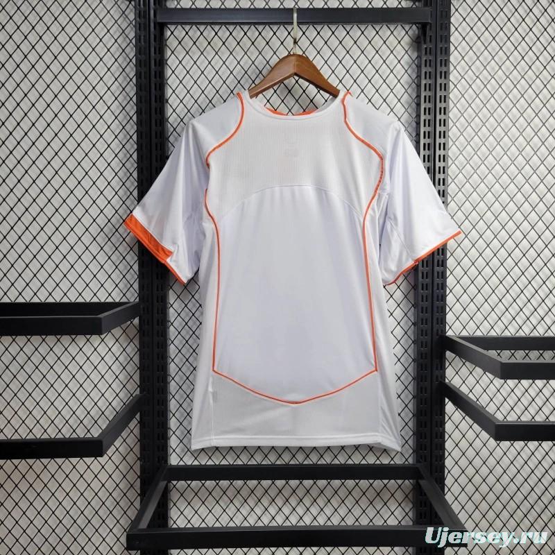 Retro 2004 Netherlands Away Jersey