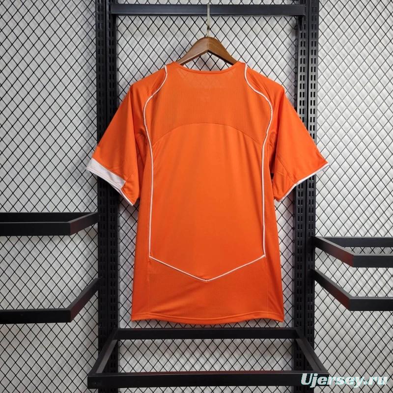 Retro 2004 Netherlands Home Jersey