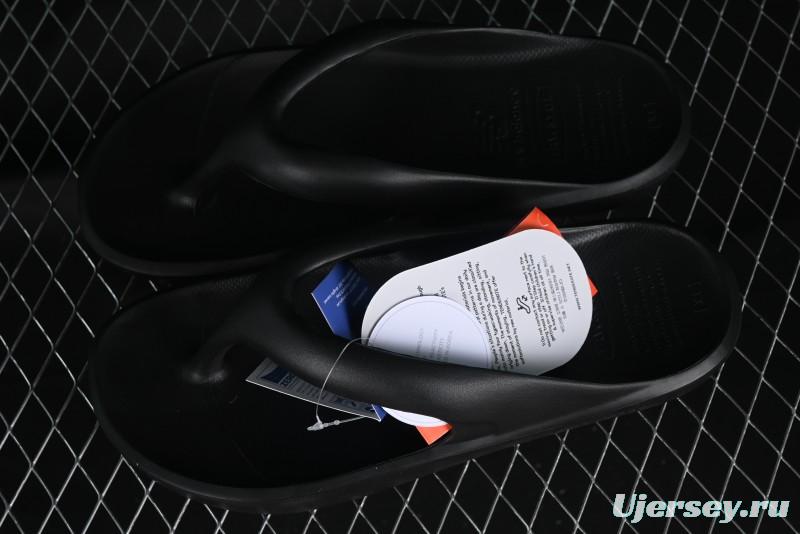 New Balance NB x TAW&TOE Collaboration Black Ultra-Soft Cloud Cushion Beach Sandals Flip Flops - SD5601GBK