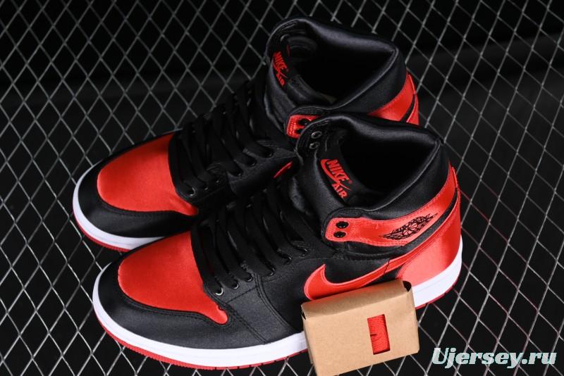 Air Jordan 1 High OG "Satin Bred" AJ1