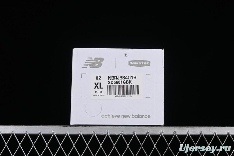 New Balance NB x TAW&TOE Collaboration Black Ultra-Soft Cloud Cushion Beach Sandals Flip Flops - SD5601GBK