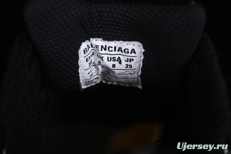 Balenciaga Phantom Sneaker 10th Generation Lace-Up Running Shoes with Transparent Heel Strap - W3XL11090