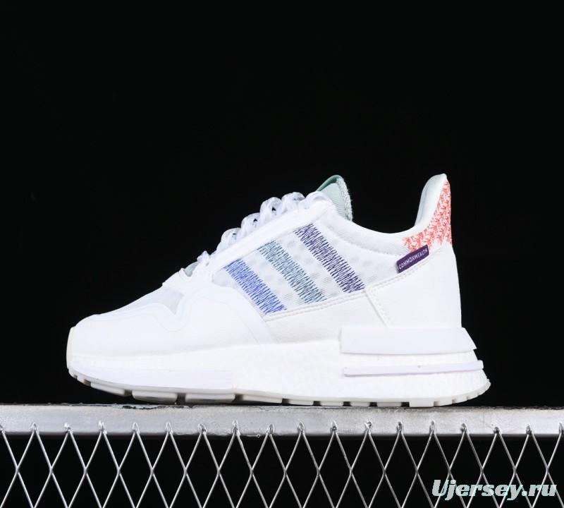 Adidas ZX500 RM Boost Retro Jogging Shoes with Full-Length Boost Midsole - DB3510
