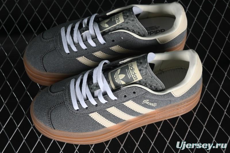 Adidas Originals Gazelle Bold IE0428 Low-Top Sneakers with Thick Sole for Casual Wear, Anti-Slip and Durable - IE0428