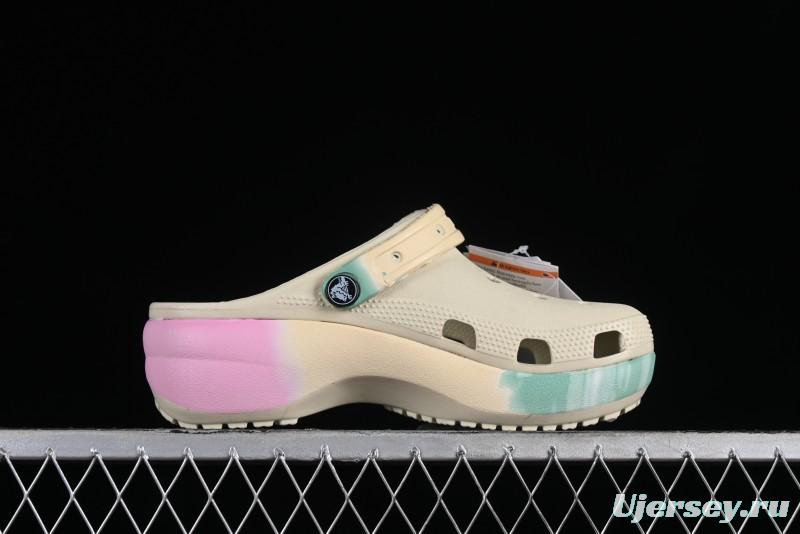 Crocs Classic Clog Cloud Retro Sandals with Adjustable Heel Strap - B.D4