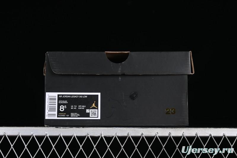 Nike Air Jordan Legacy AJ312 Low Strap Triple Fusion Sneakers - HJ3483-101