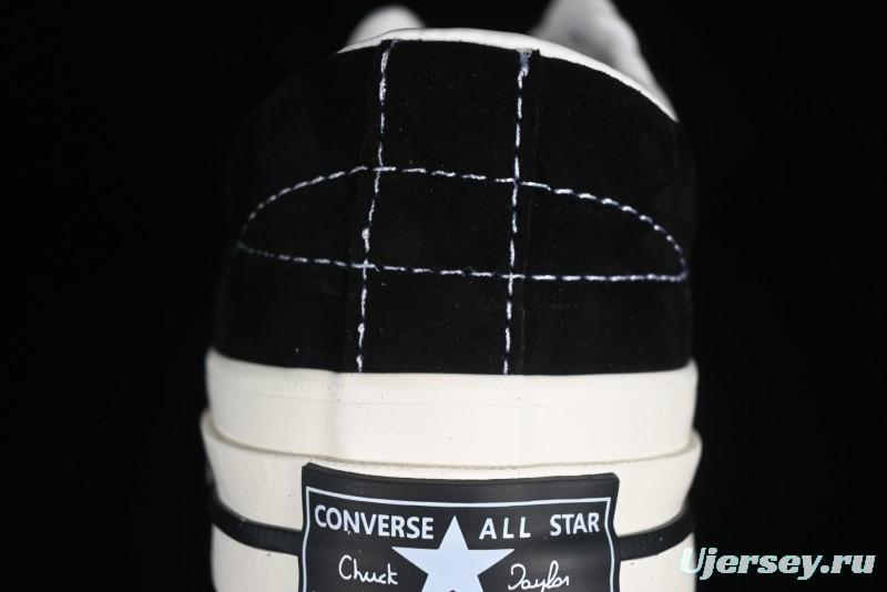 Converse One Star J Vtg Suede Low-Top Casual Sneakers in Black/Grey - M.C3