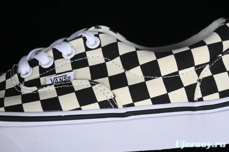 Vans Authentic Golden Coast Classic Checkerboard Slip-On Canvas Shoes - VN0A4BV4R6R