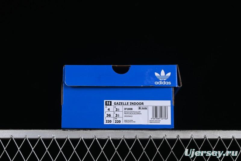 Adidas Originals Gazelle Indoor Retro Casual Anti-Slip Low-Top Sneakers - IF1808