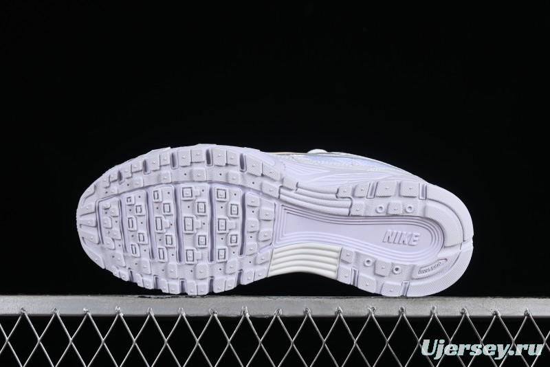 Nike P-6000 Retro Casual Sneaker Dad Shoes with Layered Design - CD6404-100