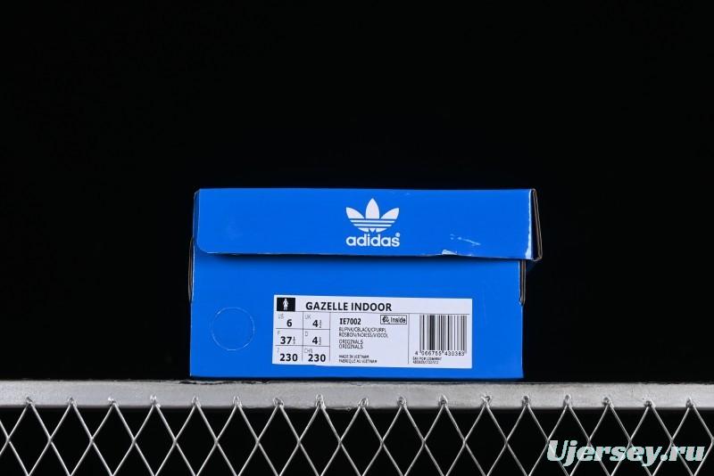 Adidas Originals Gazelle Indoor Retro Casual Slip-Resistant Wear-Resistant Low-Top Sneakers - IE7002