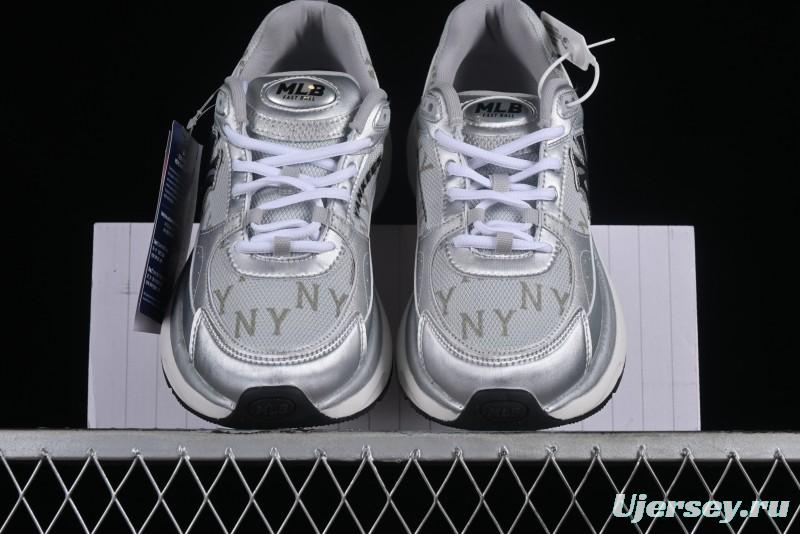 New York Yankees NY MLB Fast Ball Classic Monogram 24SS Retro Casual Running Shoes - 3ARNFSB4N50SS