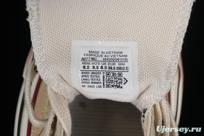 Feng Chen Wang Converse Chuck 70 Low 2-in-1 Deconstructed Canvas Sneakers - A07718C