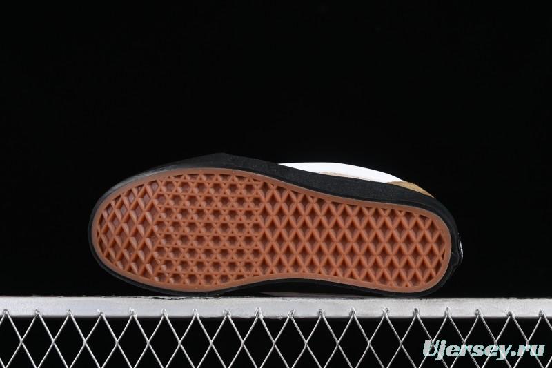 Vans Classics Knu Skool Retro Chunky Tongue Skate Shoes in Black/Brown - VN000CP6BXC