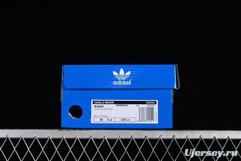Adidas Originals Gazelle Indoor Retro Casual Anti-Slip Wear-Resistant Low-Top Sneakers - IE2959