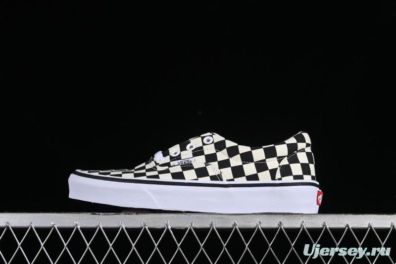 Vans Authentic Golden Coast Classic Checkerboard Slip-On Canvas Shoes - VN0A4BV4R6R