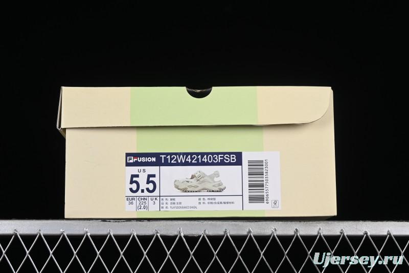 Fila Fusion Thick Sole Candy Sandals - T12W421403FSB