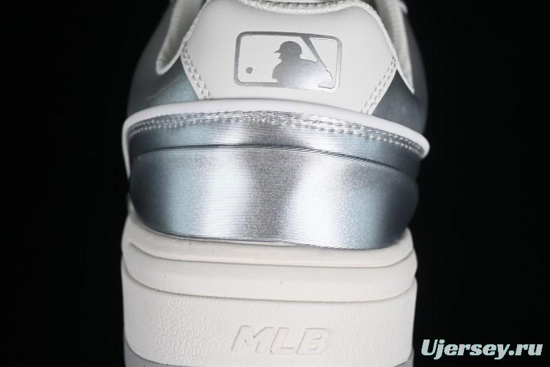 MLB Chunky Liner Metal Senior Series Lightweight Platform Casual Sneakers with 6cm Height Increase - 3ASXCLH3N50GRS