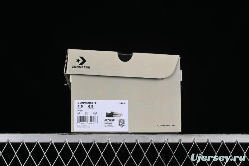 Feng Chen Wang Converse Chuck 70 Low Unisex Deconstructed Canvas Sneakers - A07636C