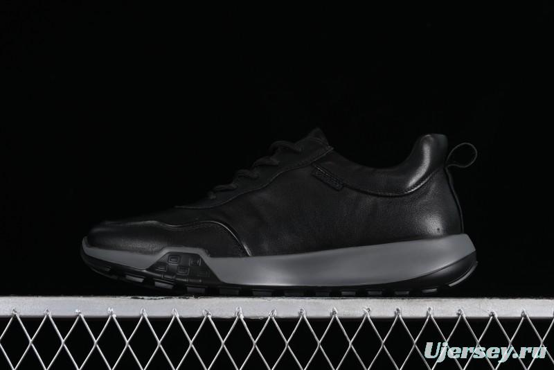 Ecco Pure Color Block Slip-Resistant耐磨耐磨运动鞋 41522801001