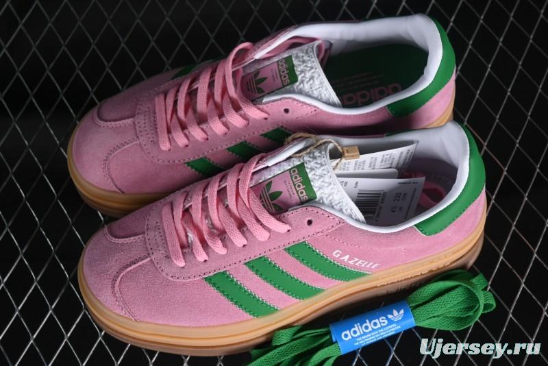 Adidas Originals Gazelle Bold Low-Top Sneakers with Thick Sole for Casual Wear - IE0420