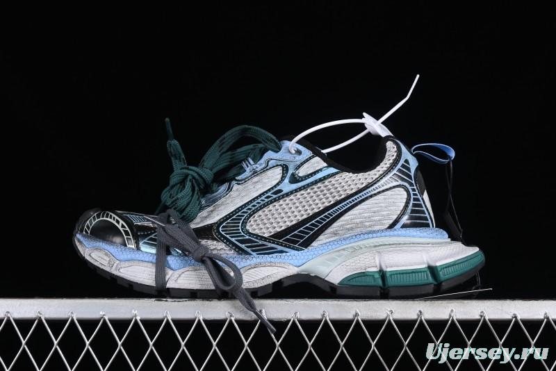 Balenciaga Phantom Sneaker 10th Generation Trend Running Shoes with Transparent Heel Strap - W3XL53124