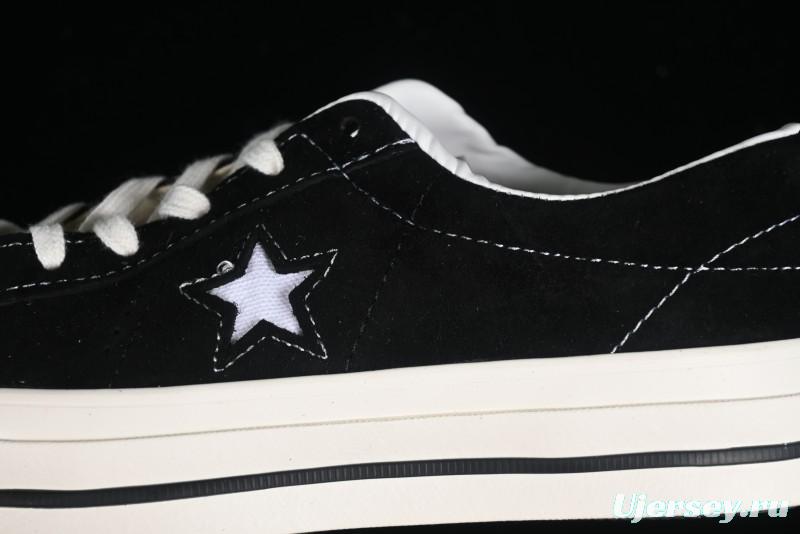 Converse One Star J Vtg Suede Low-Top Casual Sneakers in Black/Grey - M.C3