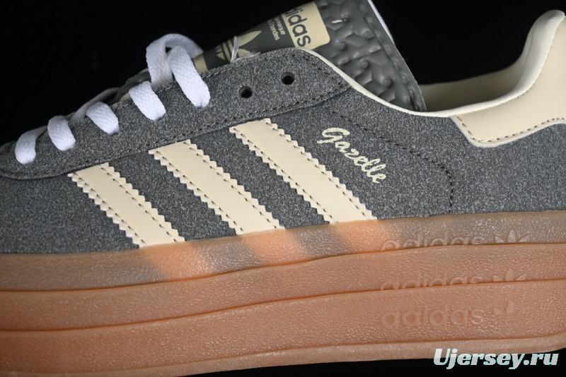 Adidas Originals Gazelle Bold IE0428 Low-Top Sneakers with Thick Sole for Casual Wear, Anti-Slip and Durable - IE0428