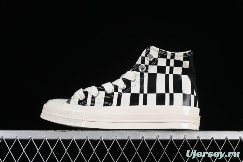 Converse 1970s Summer New Checkerboard High Top Casual Canvas Shoes - A08764C