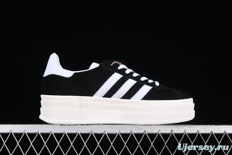 Adidas Originals Gazelle Bold HQ6912 Low-Top Sneakers with Thick Sole for Casual Wear Anti-Slip and Durable - HQ6912