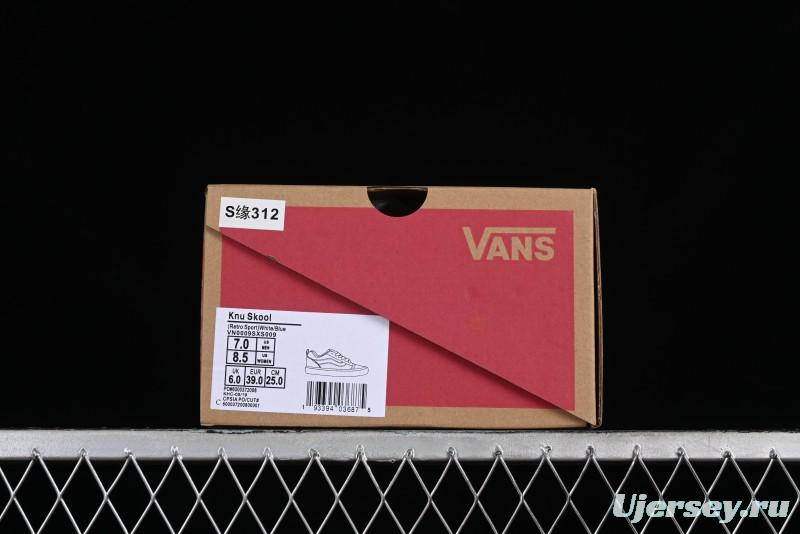 Vans Classics Knu Skool Retro Sneakers with Oversized Toe and Thickened Tongue - VN0009SXS009