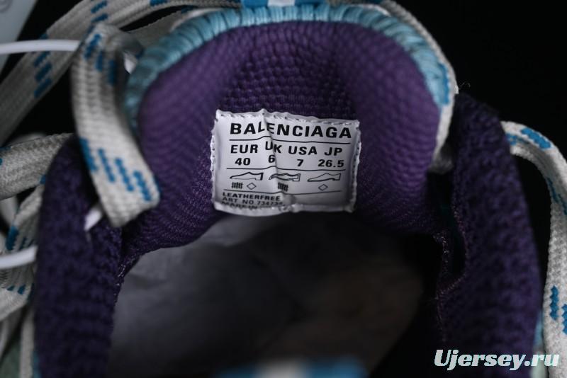 Balenciaga Phantom Sneaker 10th Generation Trend Running Shoes with Transparent Heel Strap - W3XL54095