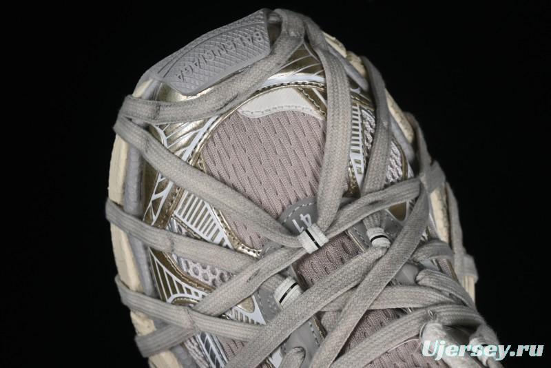 Balenciaga Phantom Sneaker 10th Generation Lace-Up Running Shoes with Transparent Heel Strap - W3XLL9191