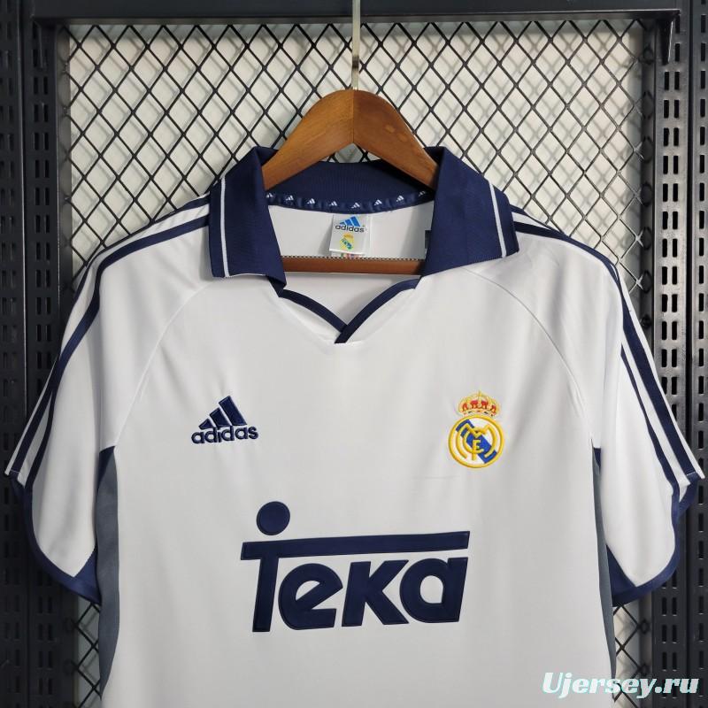 Retro 00/01 Real Madrid Home Jersey