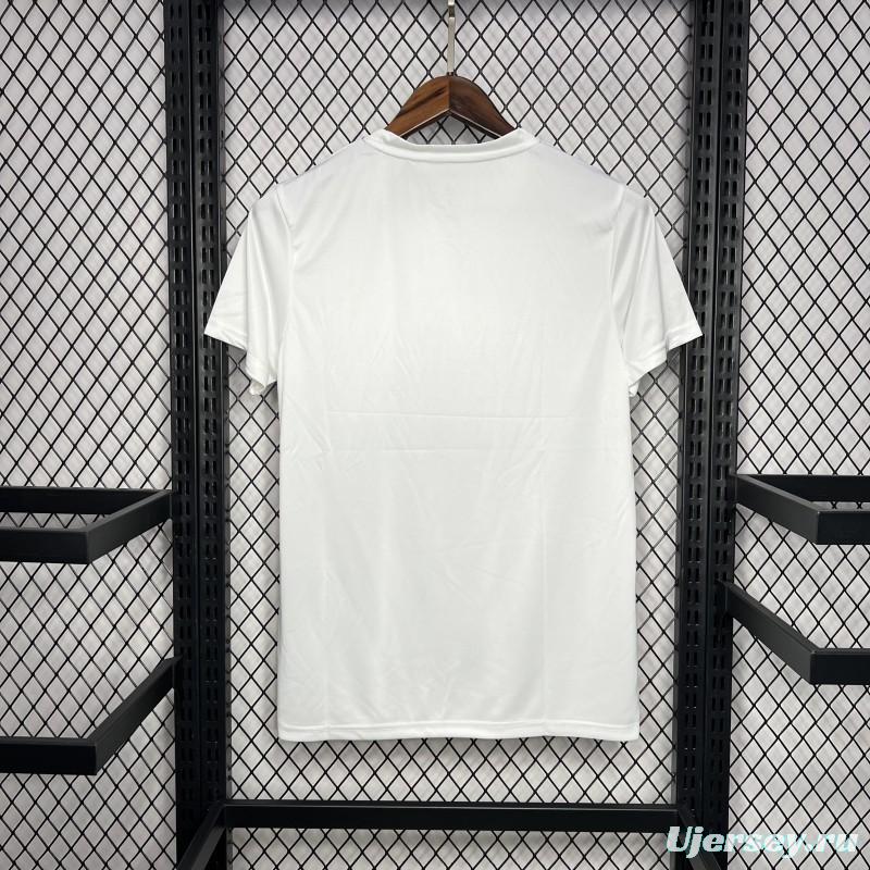 2024 Adidas White Cotton T-shirt #1033