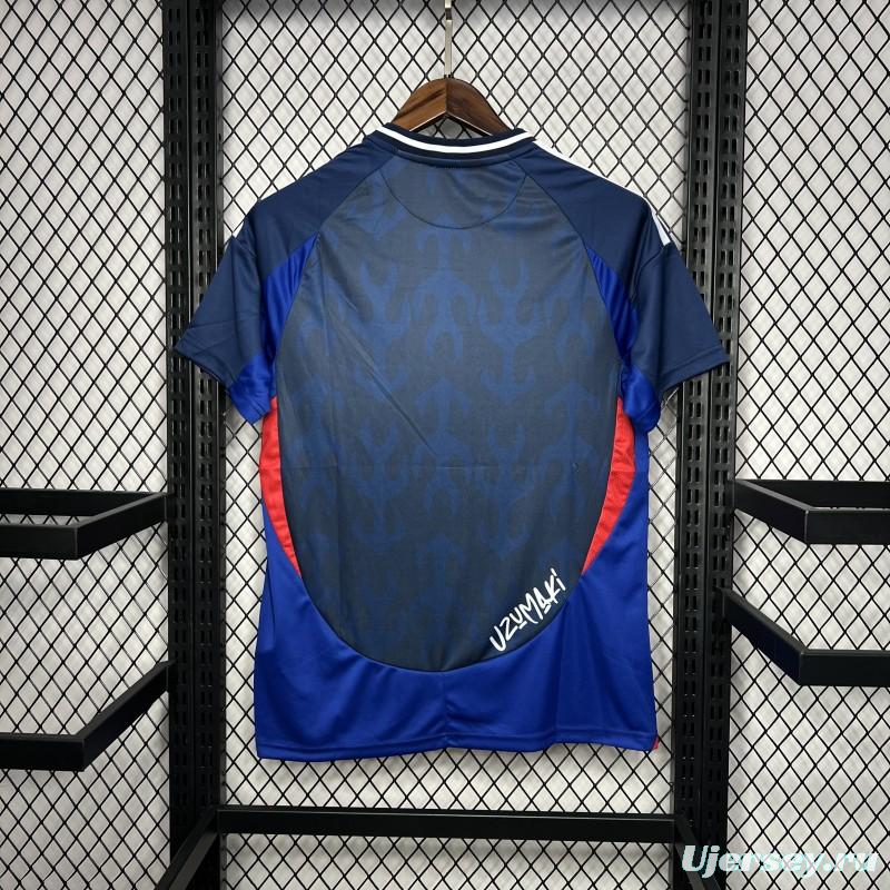 2024 Japan X Uzumaki Blue Special Jersey