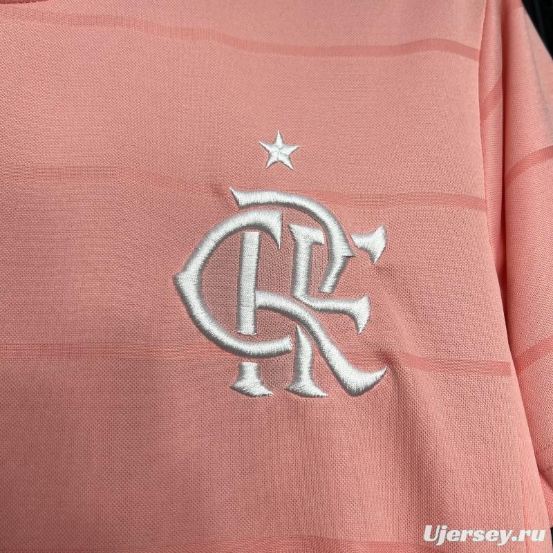 Retro 21/22 Flamengo Pink October Rosa Jersey