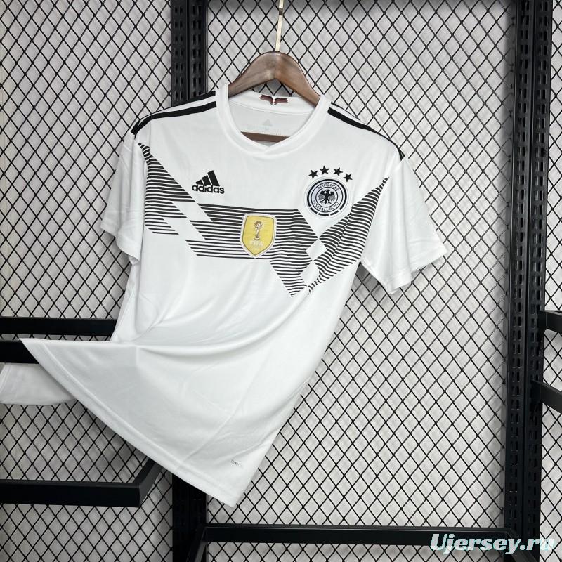 Retro 2018 Germany Home Jersey