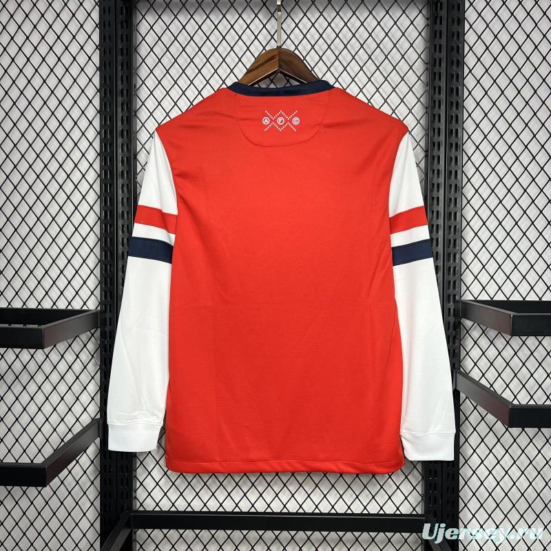 Retro 12/13 Arsenal Home Long Sleeve Jersey